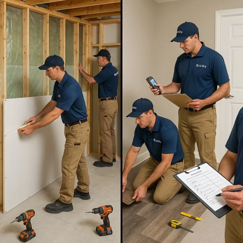Repairs and Reconstruction process in Lehigh County, PA